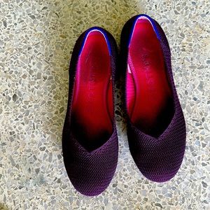 Purple pair of Rothy’s